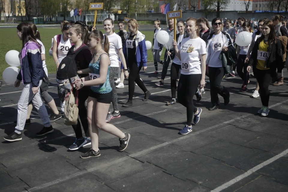 Парад участников эстафеты «Псковской правды» – 2018