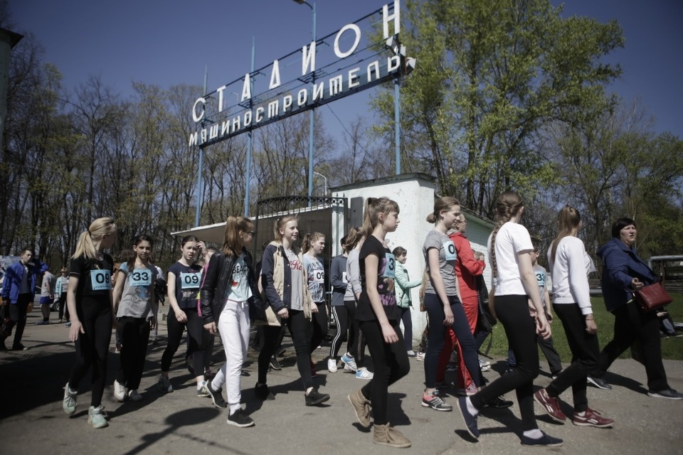 Парад участников эстафеты «Псковской правды» – 2018