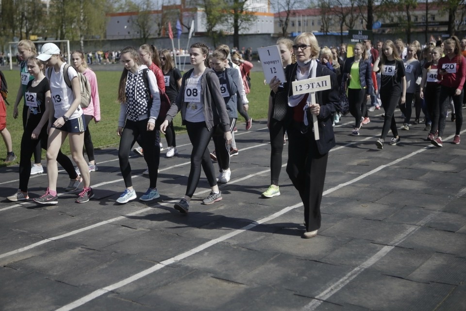 Парад участников эстафеты «Псковской правды» – 2018