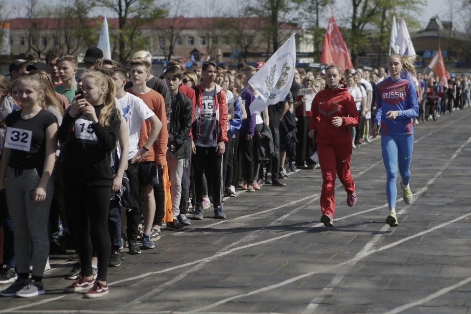 Парад участников эстафеты «Псковской правды» – 2018