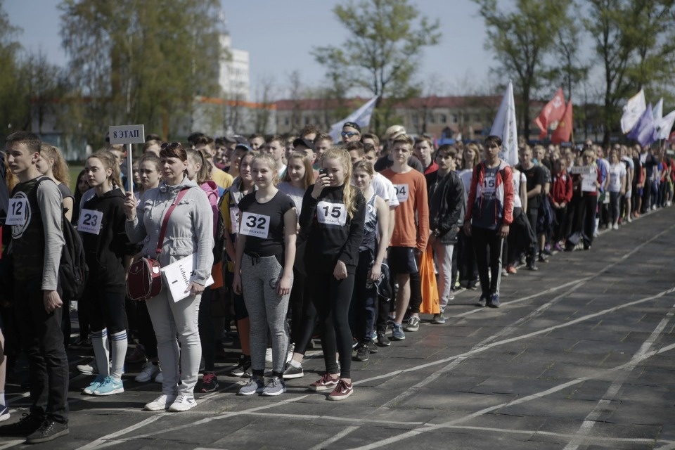 Парад участников эстафеты «Псковской правды» – 2018