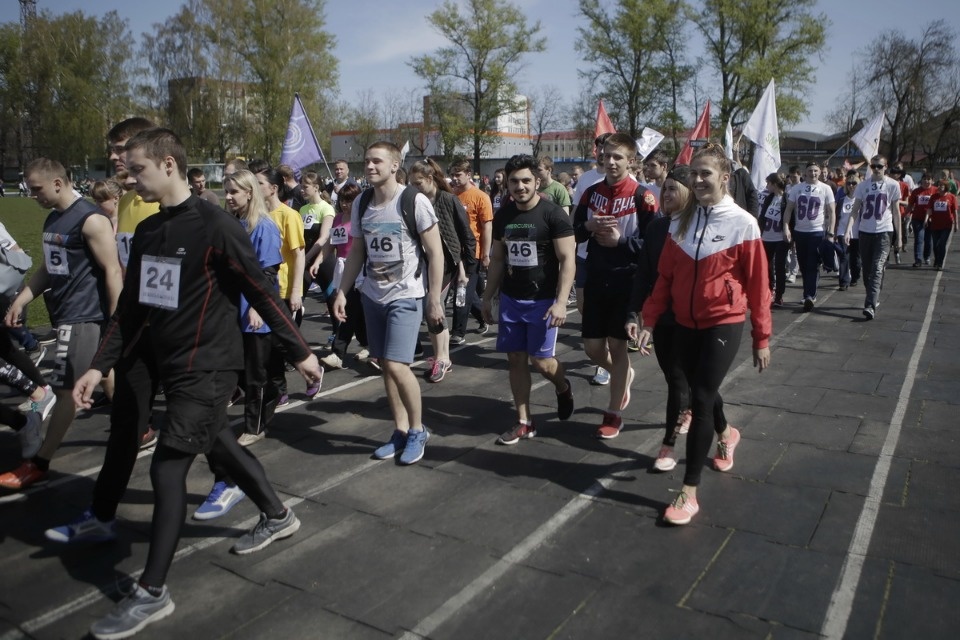 Парад участников эстафеты «Псковской правды» – 2018