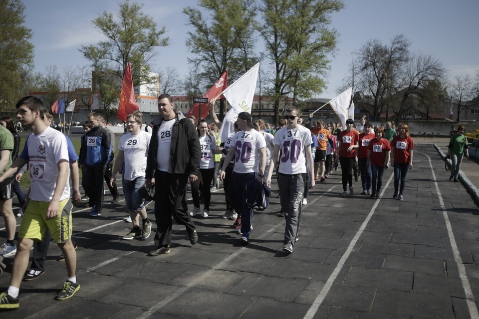 Парад участников эстафеты «Псковской правды» – 2018
