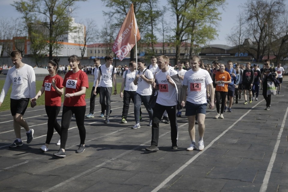 Парад участников эстафеты «Псковской правды» – 2018