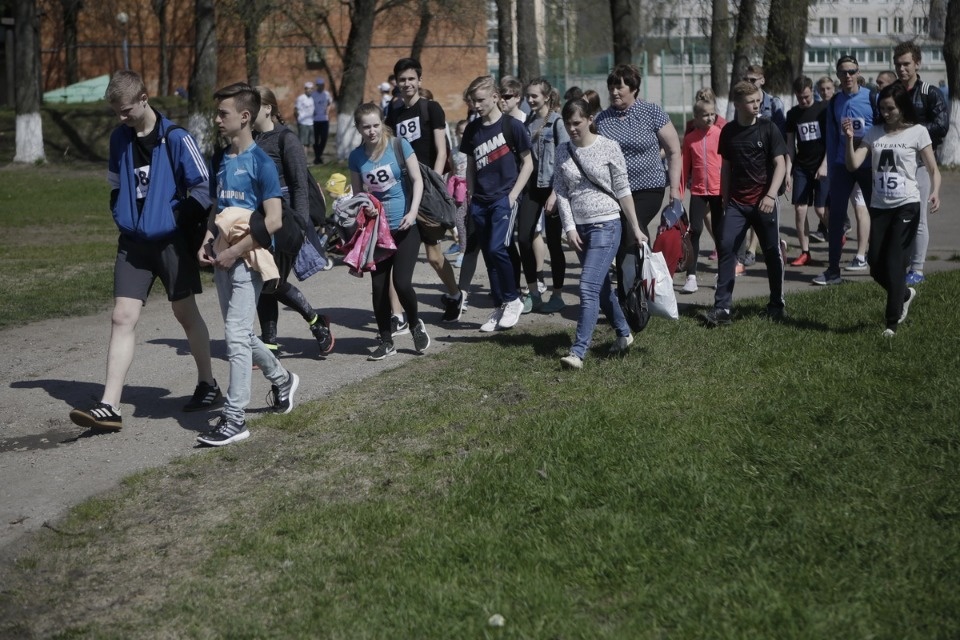 Парад участников эстафеты «Псковской правды» – 2018