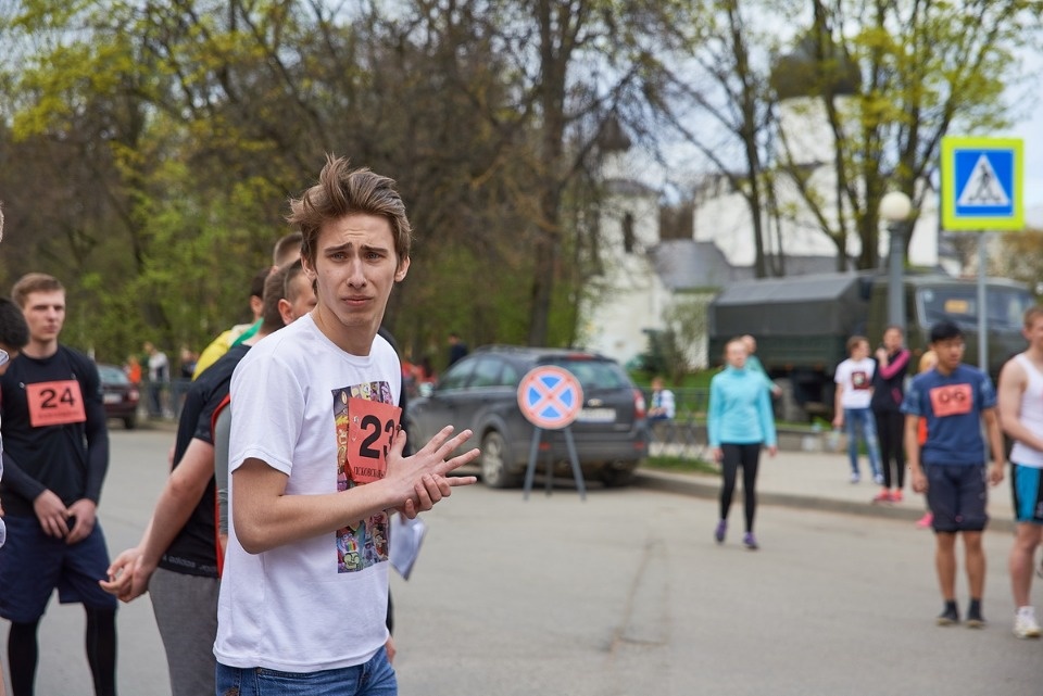 Тысячи псковичей пробежали эстафету «Псковской правды» – 2018