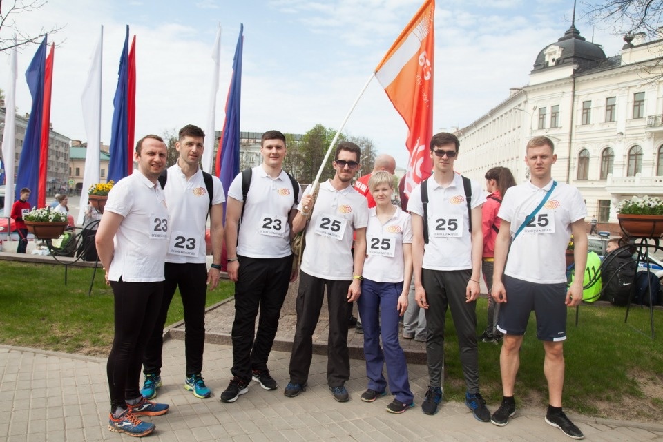 Тысячи псковичей пробежали эстафету «Псковской правды» – 2018