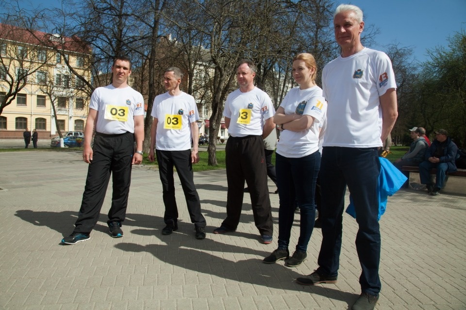 Тысячи псковичей пробежали эстафету «Псковской правды» – 2018