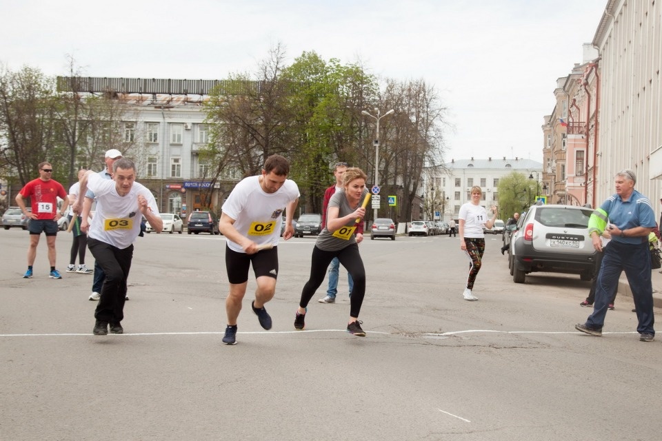Тысячи псковичей пробежали эстафету «Псковской правды» – 2018