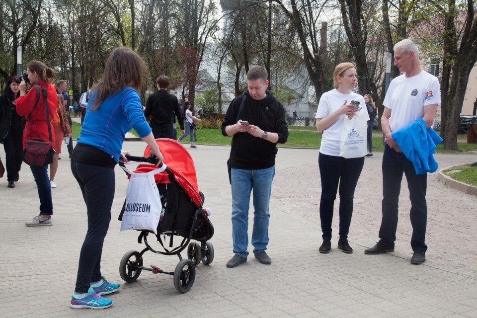 Тысячи псковичей пробежали эстафету «Псковской правды» – 2018