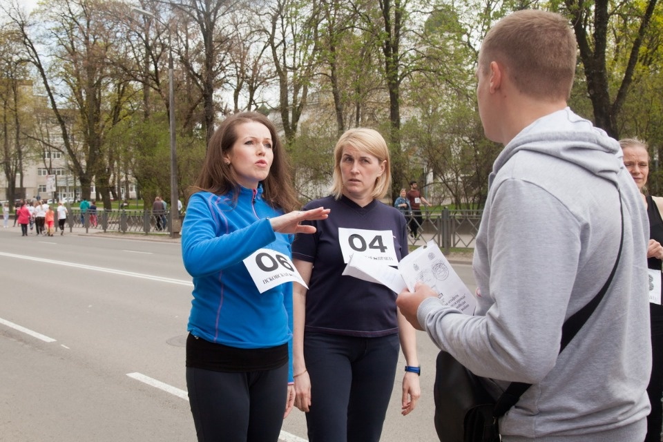 Тысячи псковичей пробежали эстафету «Псковской правды» – 2018
