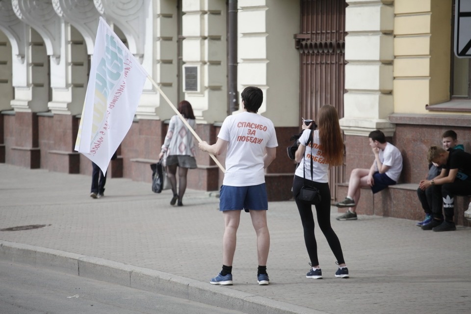 Тысячи псковичей пробежали эстафету «Псковской правды» – 2018