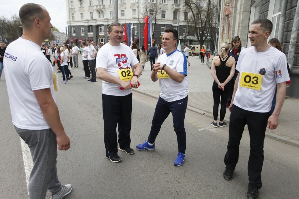 Тысячи псковичей пробежали эстафету «Псковской правды» – 2018