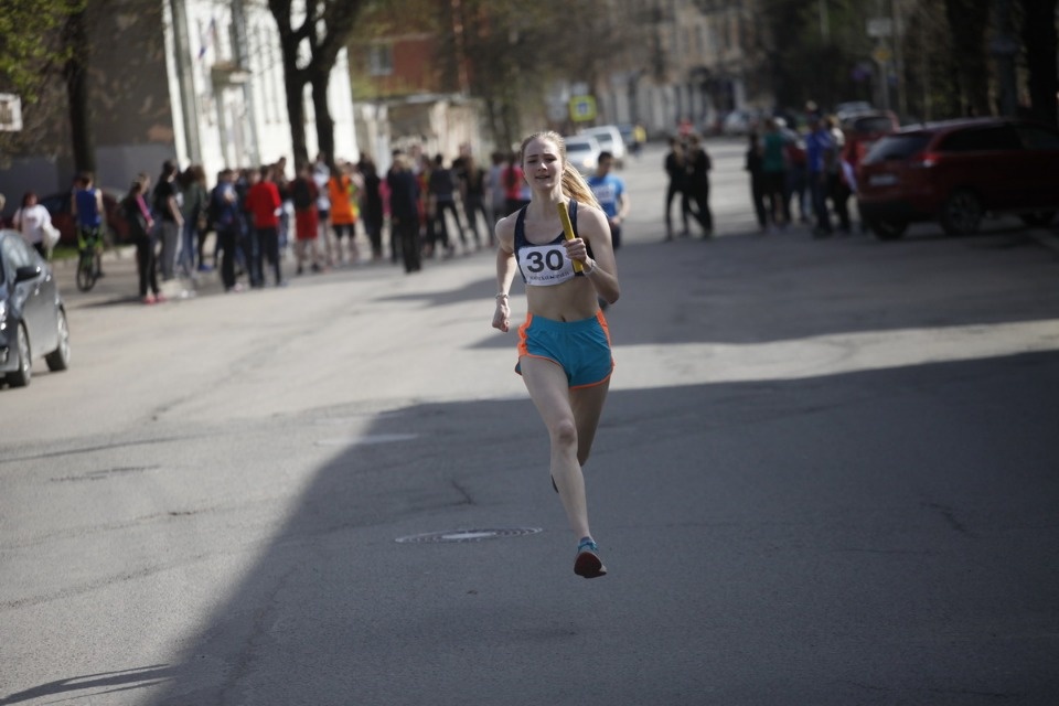 Тысячи псковичей пробежали эстафету «Псковской правды» – 2018