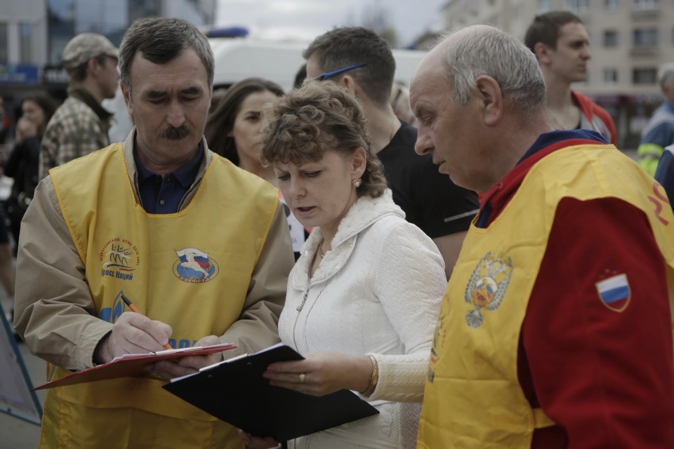 Тысячи псковичей пробежали эстафету «Псковской правды» – 2018