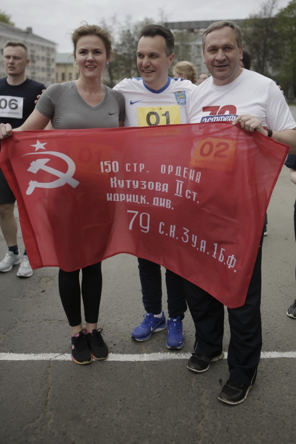 Тысячи псковичей пробежали эстафету «Псковской правды» – 2018