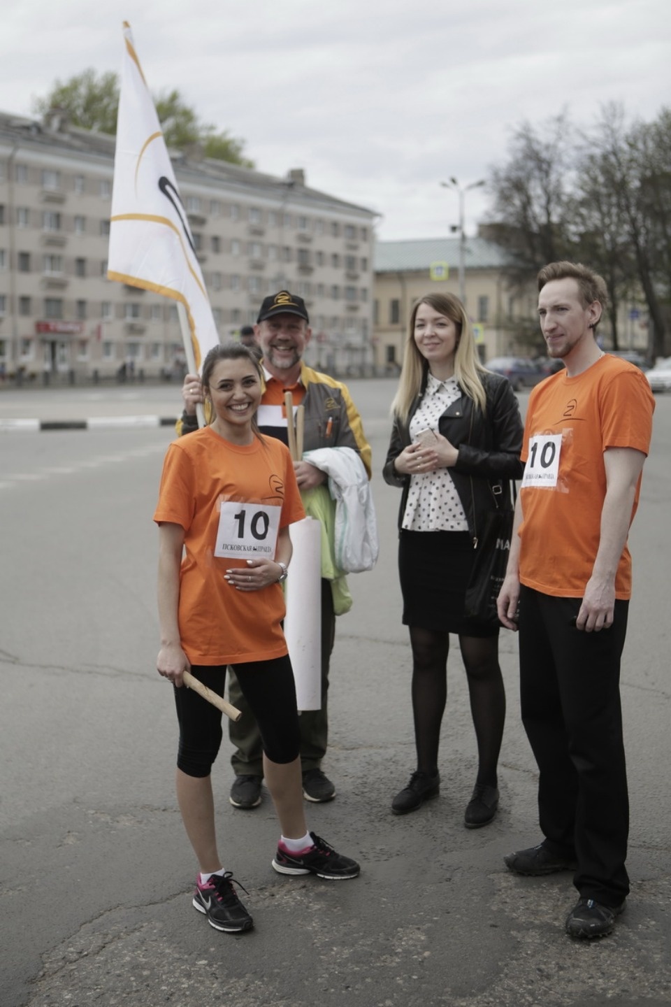 Тысячи псковичей пробежали эстафету «Псковской правды» – 2018