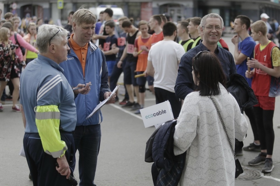 Тысячи псковичей пробежали эстафету «Псковской правды» – 2018