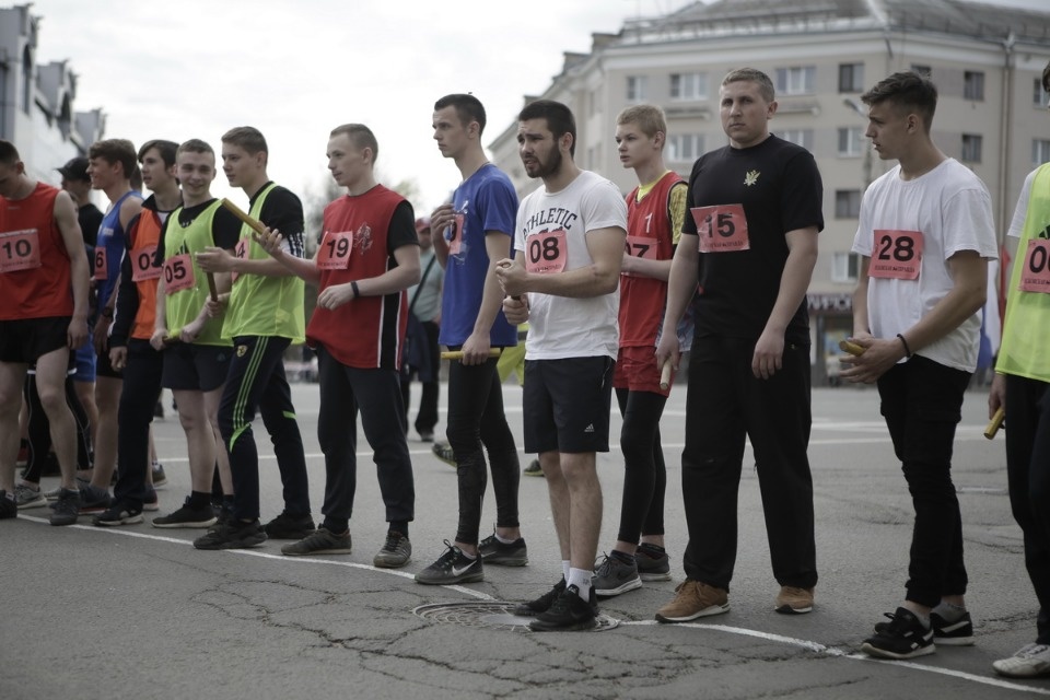 Тысячи псковичей пробежали эстафету «Псковской правды» – 2018