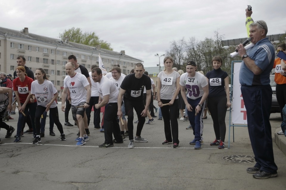 Тысячи псковичей пробежали эстафету «Псковской правды» – 2018