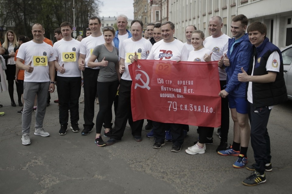 Тысячи псковичей пробежали эстафету «Псковской правды» – 2018