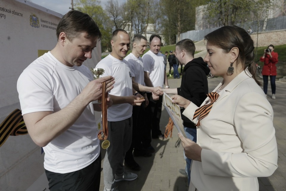 Награждение победителей эстафеты «Псковской правды» – 2018