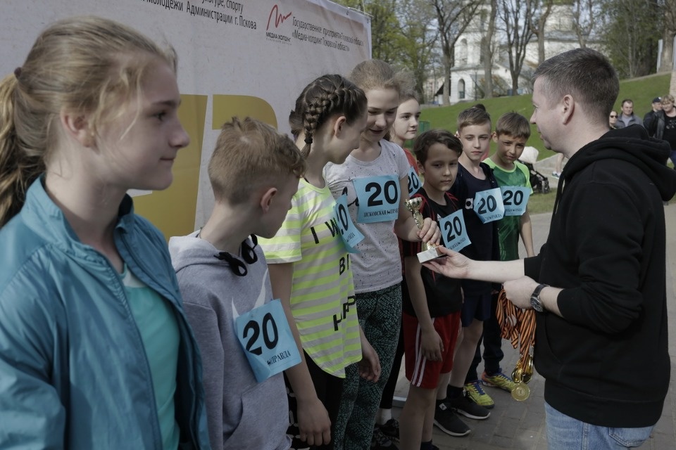 Награждение победителей эстафеты «Псковской правды» – 2018