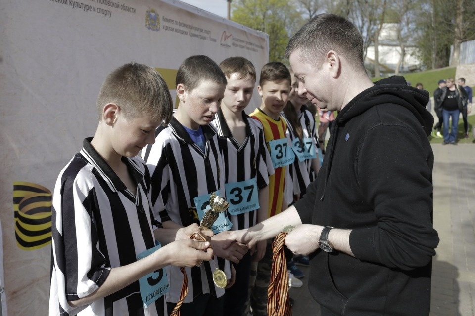 Награждение победителей эстафеты «Псковской правды» – 2018