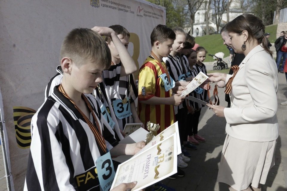 Награждение победителей эстафеты «Псковской правды» – 2018