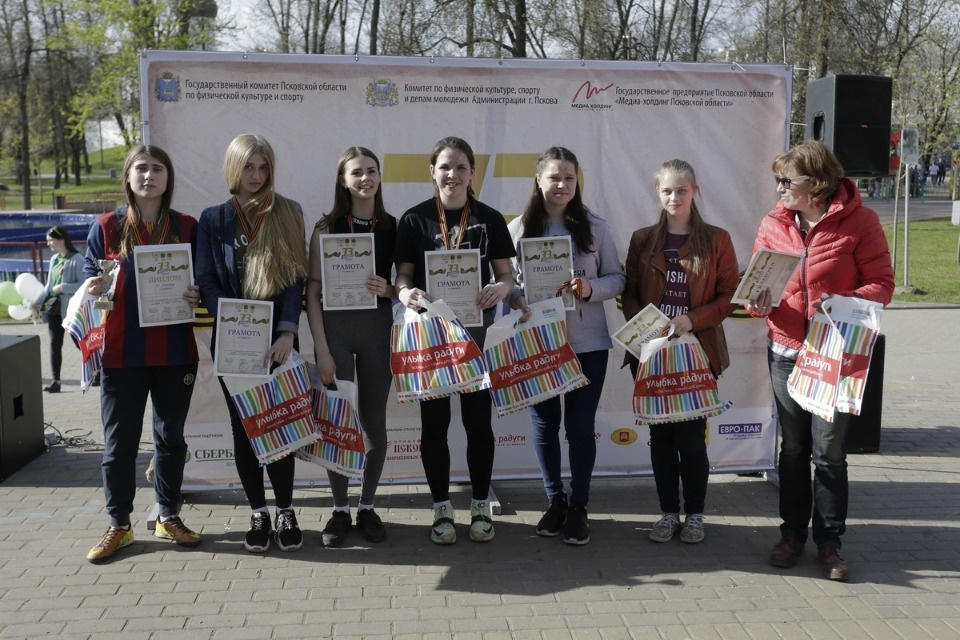 Награждение победителей эстафеты «Псковской правды» – 2018