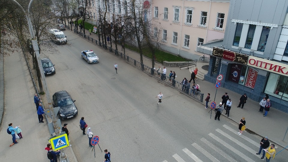 Эстафета «Псковской правды» - 2018 с высоты птичьего полёта