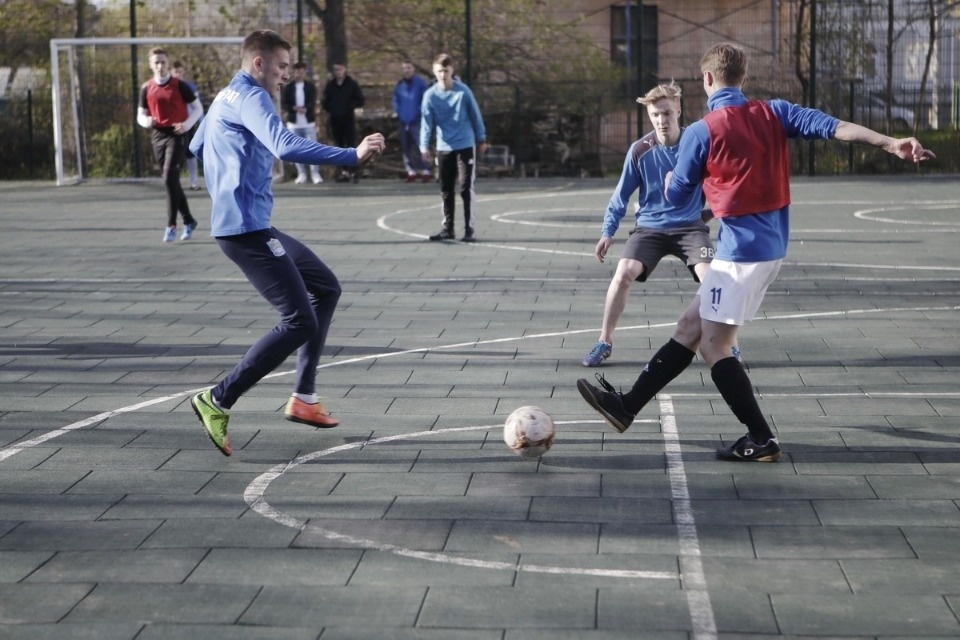 В Пскове впервые прошел  Чемпионат по дворовому футболу