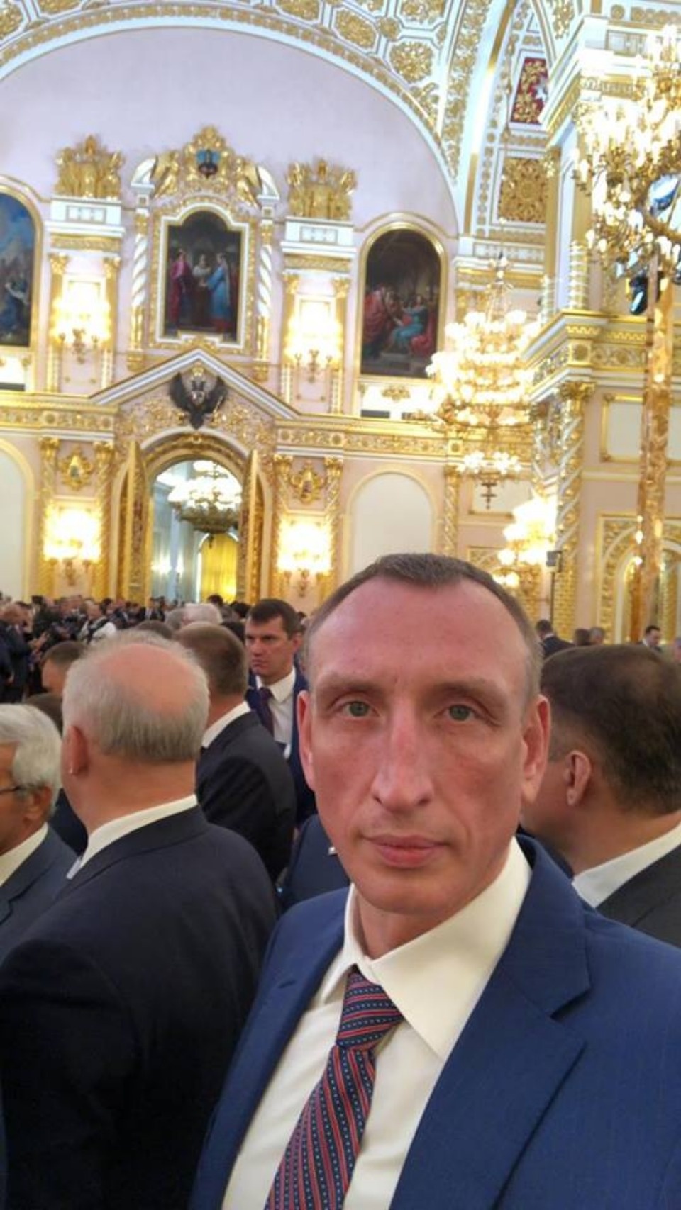 Псковский депутат получил серебряную медаль на инаугурации Владимира Путина (ФОТО)