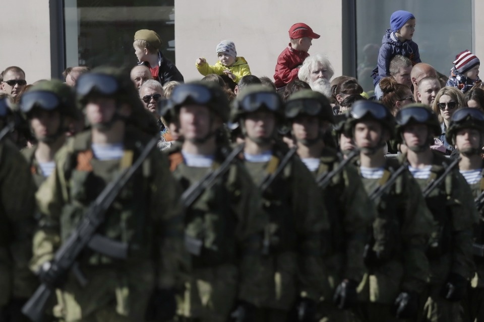 Парад, посвященный 73-й годовщине Победы в Великой Отечественной войне