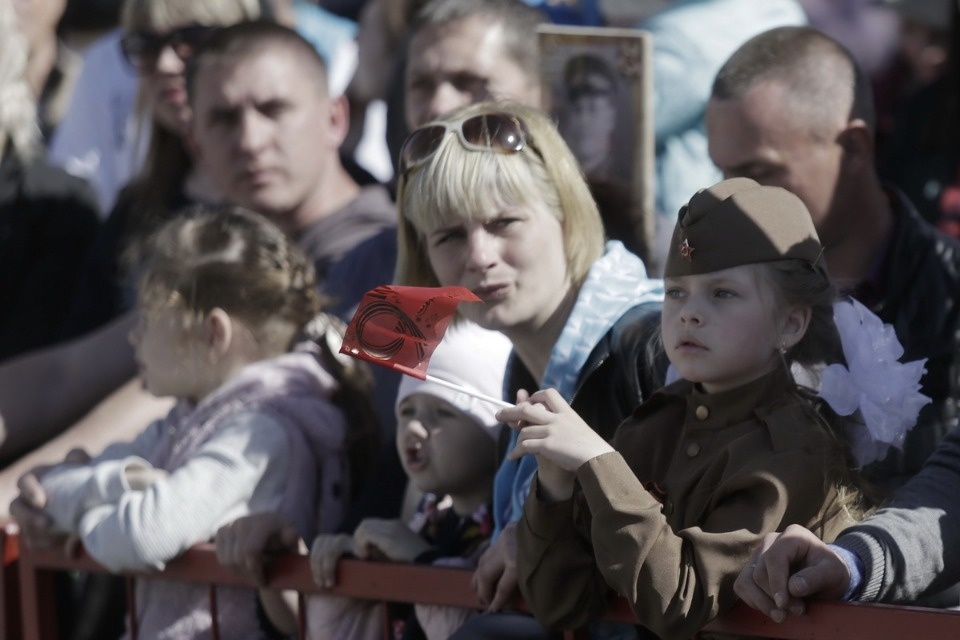 Парад, посвященный 73-й годовщине Победы в Великой Отечественной войне