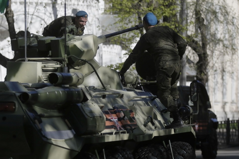 Парад, посвященный 73-й годовщине Победы в Великой Отечественной войне