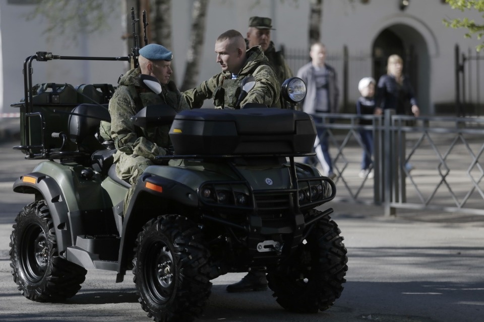 Парад, посвященный 73-й годовщине Победы в Великой Отечественной войне