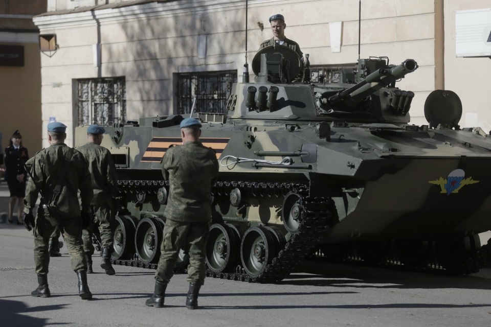 Парад, посвященный 73-й годовщине Победы в Великой Отечественной войне