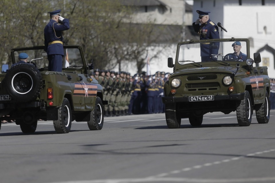 Парад, посвященный 73-й годовщине Победы в Великой Отечественной войне