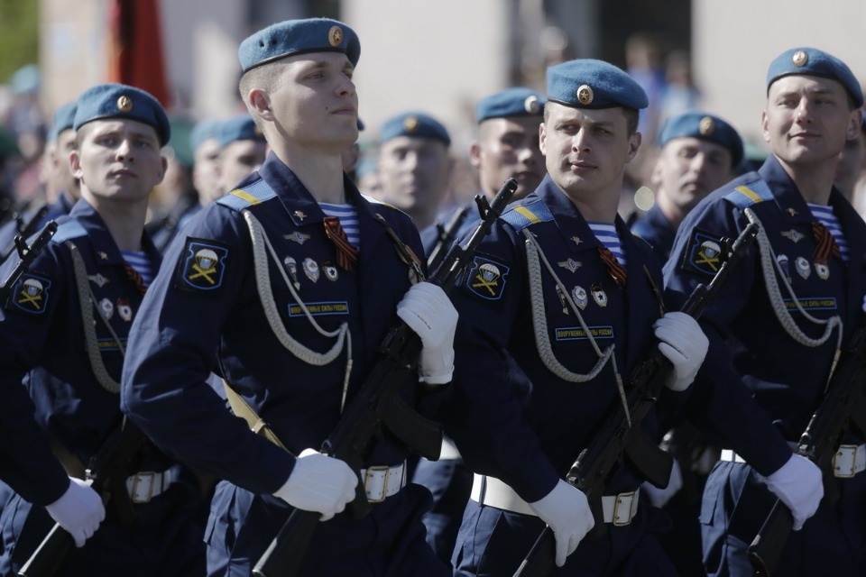 Парад, посвященный 73-й годовщине Победы в Великой Отечественной войне