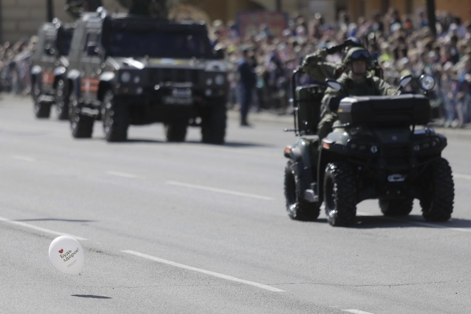Парад, посвященный 73-й годовщине Победы в Великой Отечественной войне