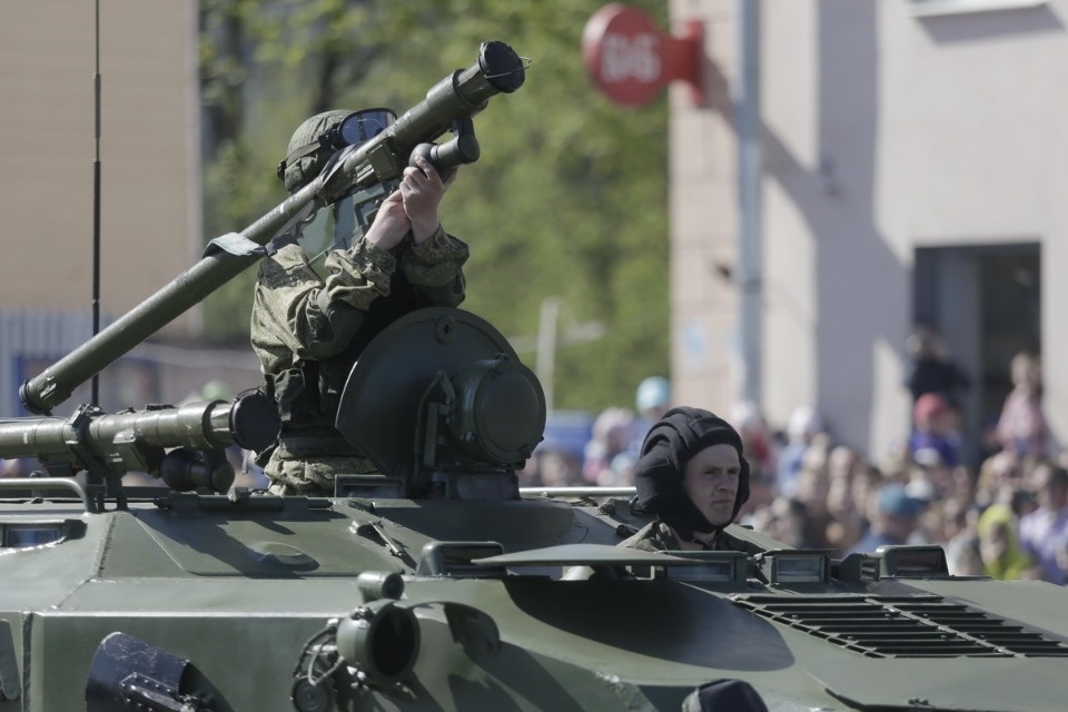 Парад, посвященный 73-й годовщине Победы в Великой Отечественной войне