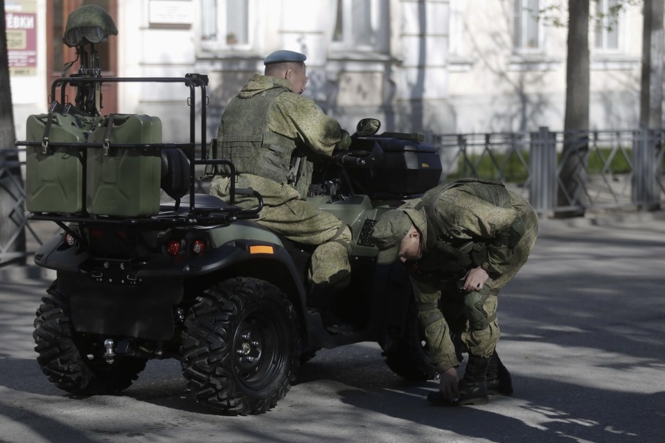 Парад, посвященный 73-й годовщине Победы в Великой Отечественной войне