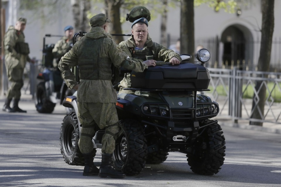 Парад, посвященный 73-й годовщине Победы в Великой Отечественной войне
