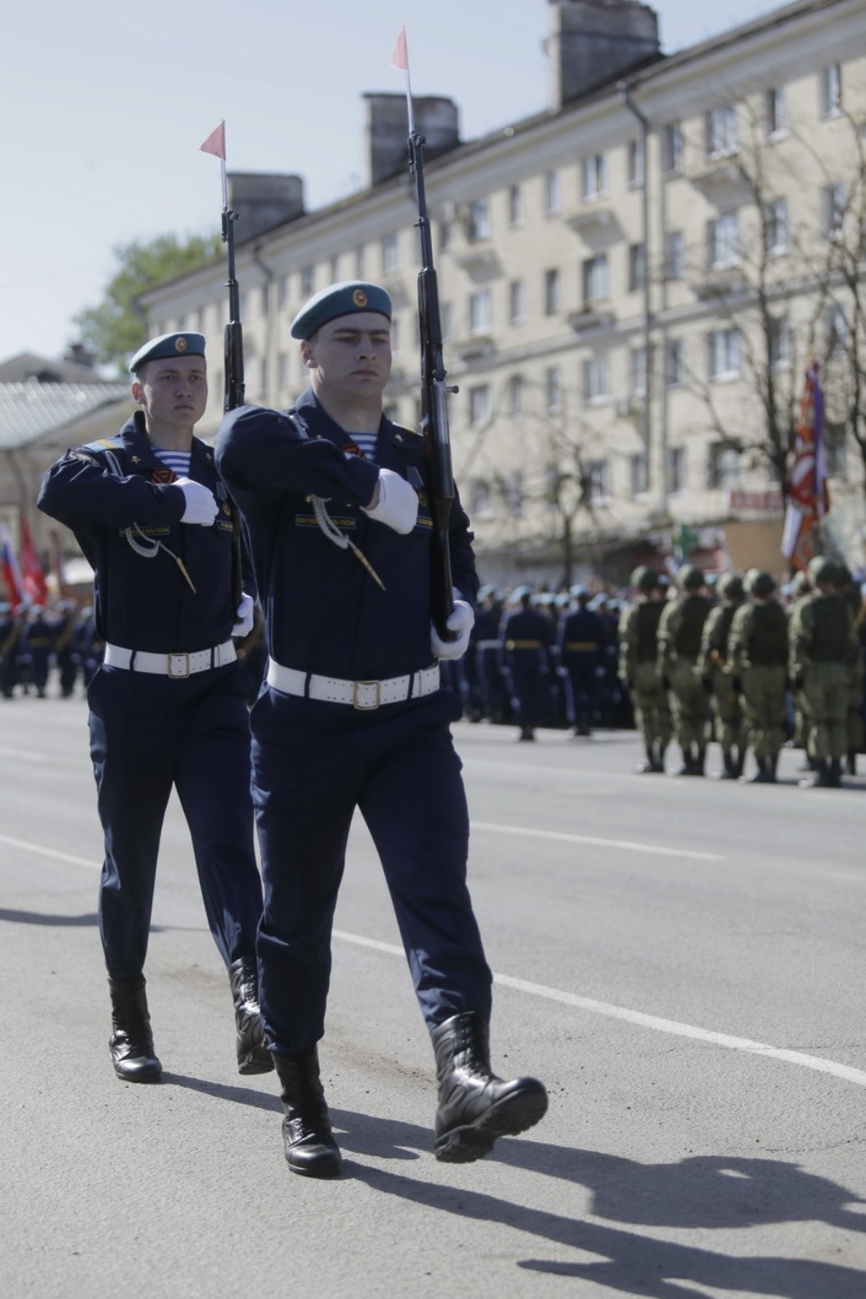 Парад, посвященный 73-й годовщине Победы в Великой Отечественной войне