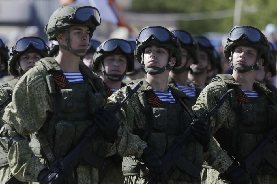 Парад, посвященный 73-й годовщине Победы в Великой Отечественной войне