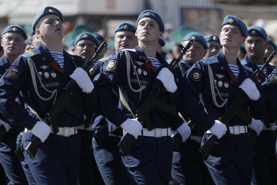 Парад, посвященный 73-й годовщине Победы в Великой Отечественной войне