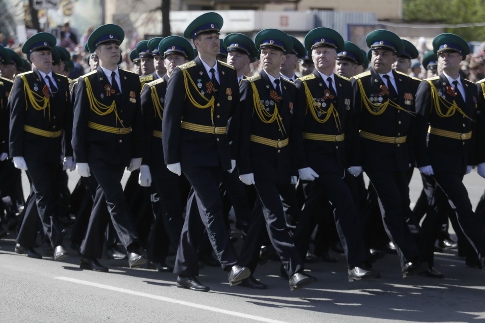 Парад, посвященный 73-й годовщине Победы в Великой Отечественной войне