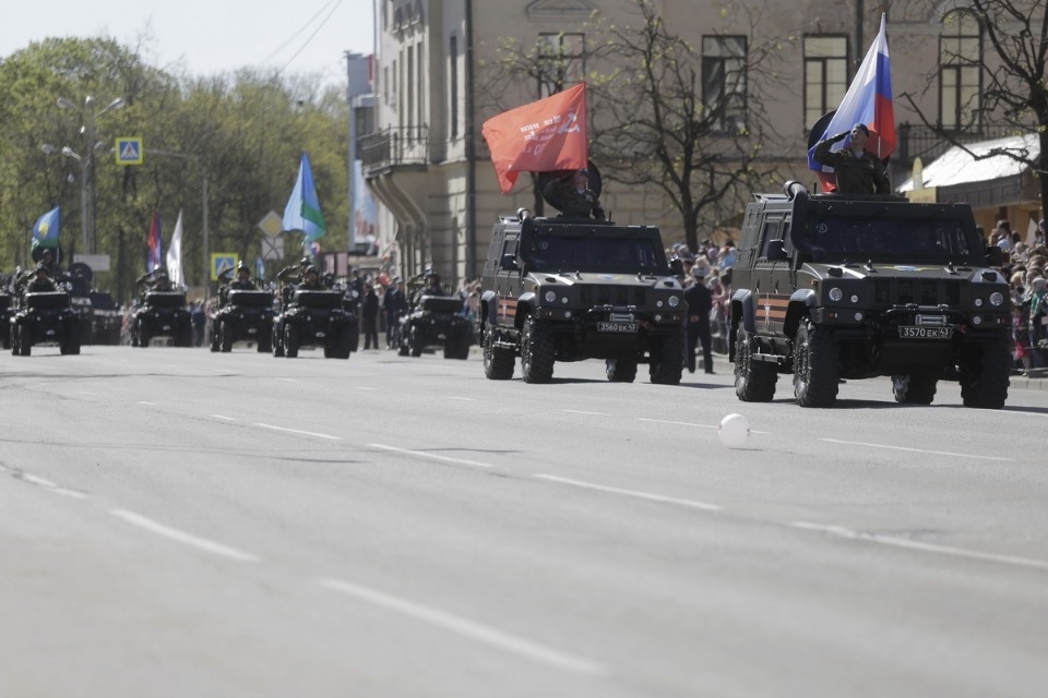 Парад, посвященный 73-й годовщине Победы в Великой Отечественной войне