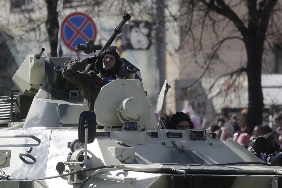 Парад, посвященный 73-й годовщине Победы в Великой Отечественной войне